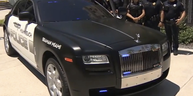 That's Baller: Miami Beach Police Department Unveils New Rolls Royce Cop Car (Video)